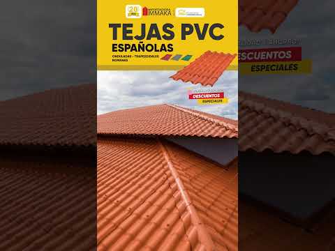 Teja Española PVC - Variedad de colores