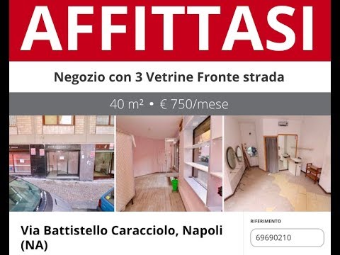 Negozio Locale commerciale in Locazione a Napoli - Via Battistello Caracciolo -