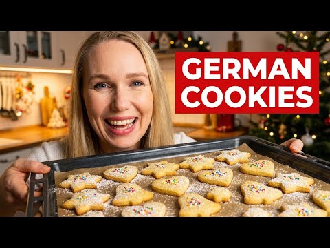German Butterplätzchen - Butter and Sugar Cookies