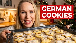 German Butterplätzchen - Butter and Sugar Cookies