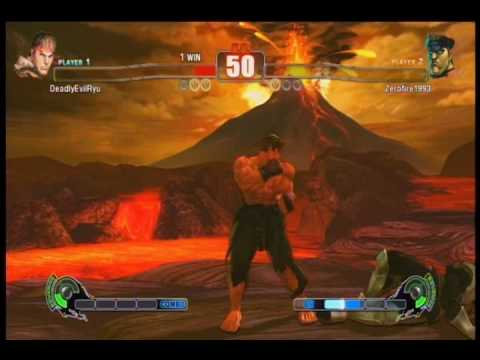 SF4 - DeadlyEvilRyu vs Zerofire1993 part 1