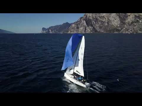 DTYC J70 blow through gybe