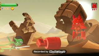 I beated the 3rd boss in Ninja Dash.