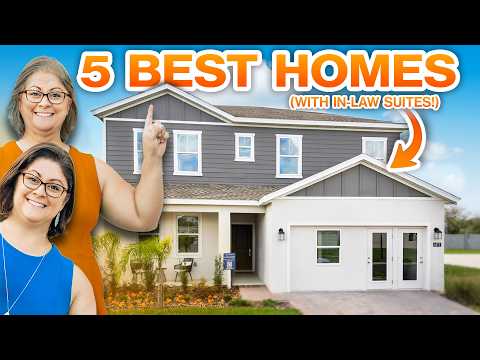 5 BEST Multi-Generational Homes AMAZING In-Law Suites