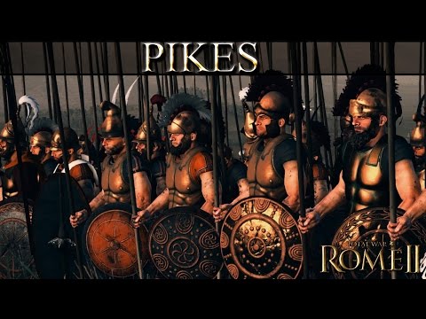 Total War Rome 2 - Sucking Less Together - Levy Fr.. Pikemen and Galatian Swords