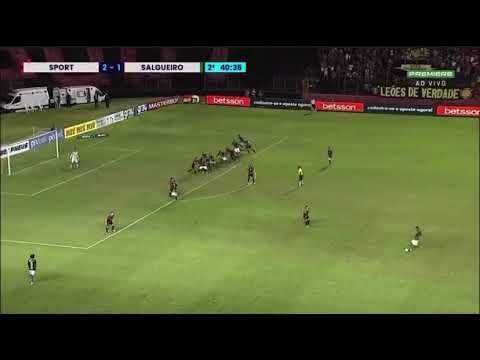 GOL DO SALGUEIRO. Sport 2x2 Salgueiro