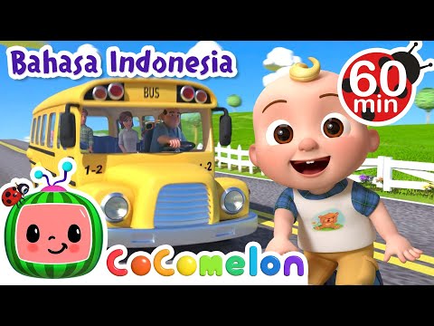 Roda-Roda Bis | @CoComelonIndonesia | Favorit CoComelon | Nursery Rhymes Terbaik | Lagu Anak