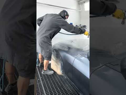 Team work! #carpainting