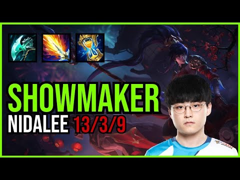 SHOWMAKER - NIDALEE vs. LILLIA Jungle | KR CHALLENGER | PATCH 10.25
