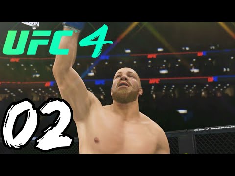 UFC 4 Light Heavyweight Career Mode Walkthrough Part 2 - WE GOT SUBMISSIONS TOO!