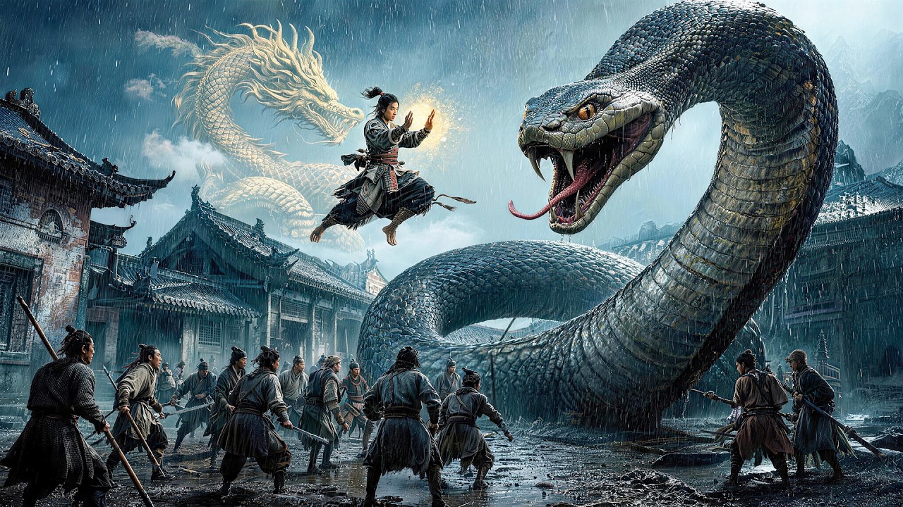 Gran Serpiente vs. Kung Fu | Pelicula de Accion de Artes Marciales | Completa en Español 4K