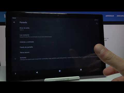 Cómo activar el modo oscuro en TECLAST P20HD - tema oscuro