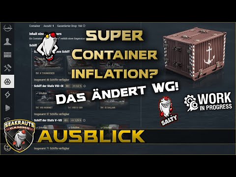 SUPERCONTAINER - WG überarbeitet die Änderung! - World of Warships