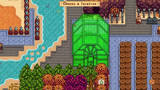 Moving Greenhouse closer to your home to save time - Stardew Valley 1.6