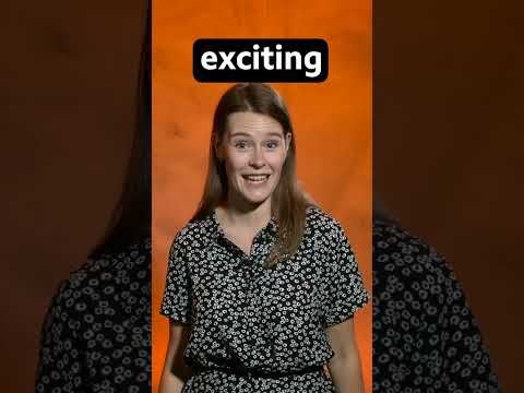 'exciting' vs 'excited' - what's the difference?