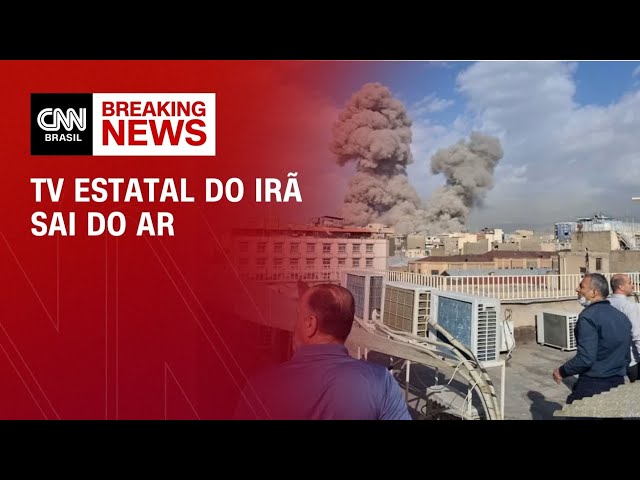 TV estatal do Irã sai do ar após relatos de ataque em Teerã | AGORA CNN