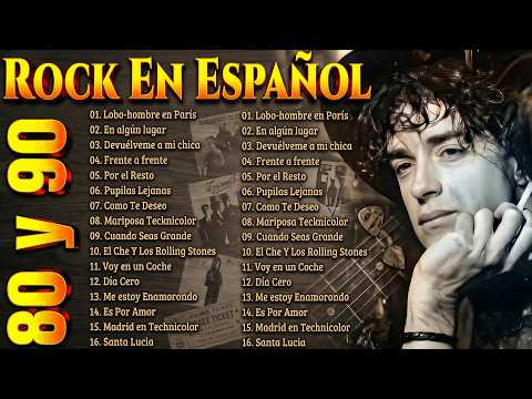 Enanitos Verdes, Maná, Los Pericos, Cafe Tacuba, Mix Andrés Calamaro, Auténticos Decadentes