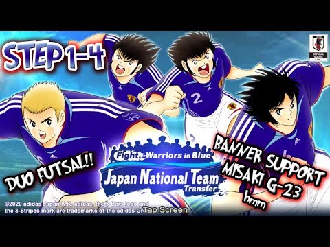 DUO FUTSAL!! ⚽ Captain Tsubasa Dream Team: Japan National Team (2006) GOLDEN-23 STEP 1-4 (INDONESIA)