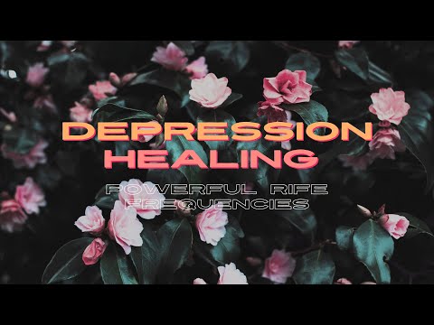 ❋ Depression Healing ~ Powerful Rife Frequencies ~ Gentle Thunder Sounds