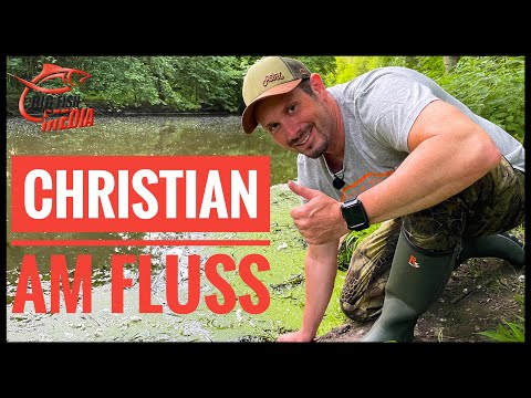 Hauptsache es beisst :-) - Mit Christian am kleinen Fluss