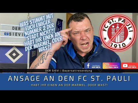 ANSAGE an den FC St Pauli - Habt ihr einen an der MARMEL, oder was?!