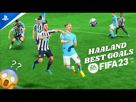 FIFA 23 - Erling Haaland Best Goals | PS5 [4K60] HDR