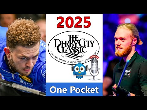 Evan Lunda vs Mickey Krause - One Pocket - 2025 Derby City Classic rd 11