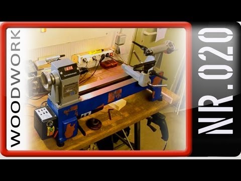Drechselbank Wood lathe Wagner MC 1018 Maschine im Test