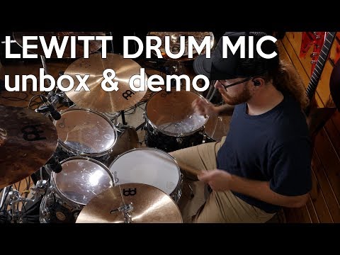 Lewitt Beat Kit Pro DRUM MIC PACKAGE demo & unbox