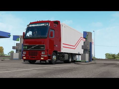 ETS2 1.32 open beta Volvo FH Mk.1  Kiel - Leipzig
