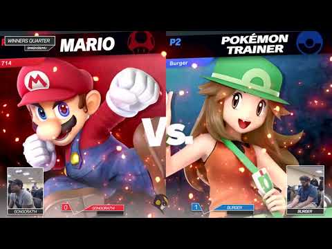 Millersville Smash Ultimate #6: Gongora714 (Mario) vs Burger (Pokemon Trainer)