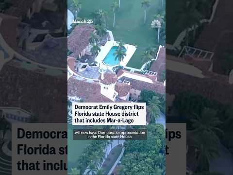 Democrat flips Florida state House seat that includes Mar-a-lago