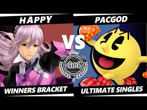 4o4 Smash Night 64 - Happy (Corrin) vs CT| PacGod (Pac-Man) - Winner Round 2