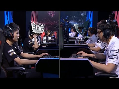 Edward Gaming  (EDG) vs Samsung White (SSW) - Worlds 2014 - Group A - Game 1