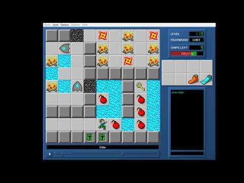 CCLP3 level 119 solution - 514 seconds