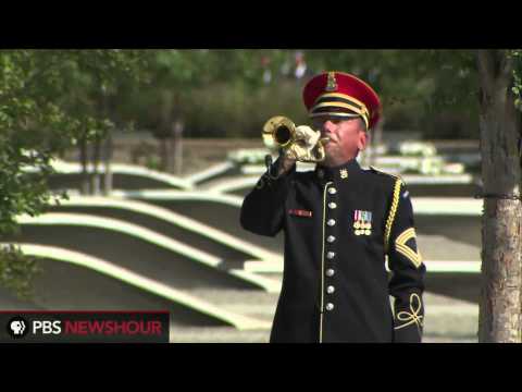 'Taps' Is Played at the 9/11 Ceremony at the Pentagon