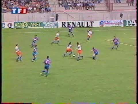 MONTPELLIER - CAEN-2-0     (TOUS LES BUTS : DIVISION 1 : SAISON 1992-1993)