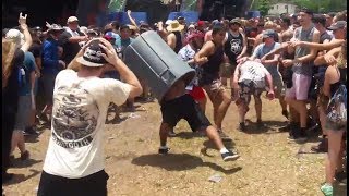 Trash Can Moshing During Fit for a King at Warped Tour 2017 (Orlando, FL 6/30/17)
