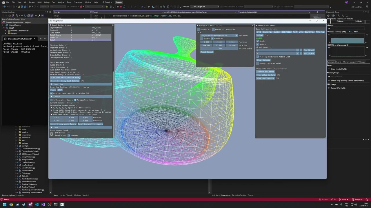 Personal Vulkan Game Engine Preview