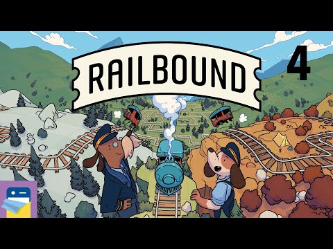 Railbound: World 4 Full Walkthrough & iOS/Android/PC Gameplay (by Lukasz Spierewka / Afterburn) - YouTube