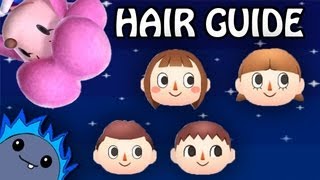 HAIR GUIDE -  Animal Crossing: New Leaf