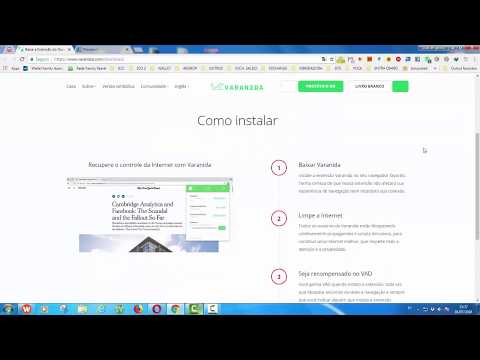 VARANIDA Extencao para bloqueá scrip e propagadas de sua navegação  e ainda te paga token !!!!!