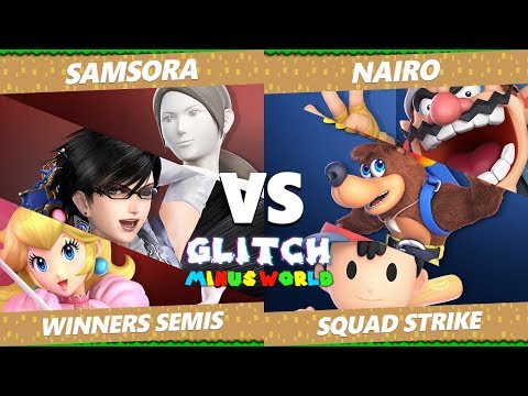 Glitch 7 SSBU - NRG | Nairo Vs. eU | Samsora - Smash Ultimate Squad Strike Winners Semis