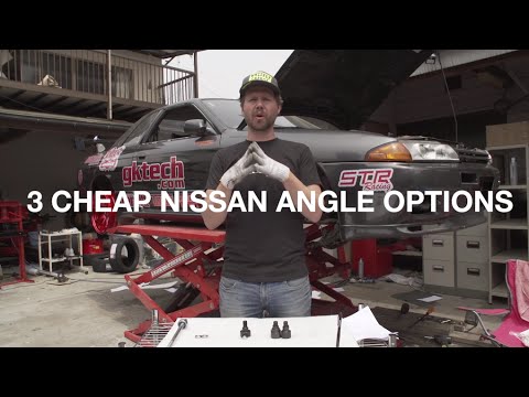 Whiskey Garage Installs: 3 cheap Nissan angle options by GKTech