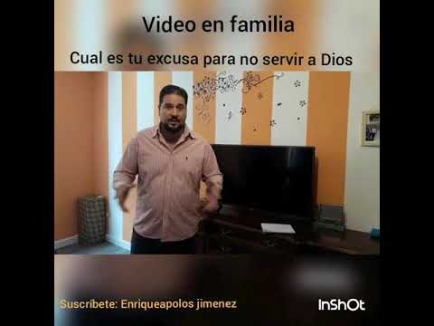 Cual es tu excusa para no servir a Dios  ( Reflexión)