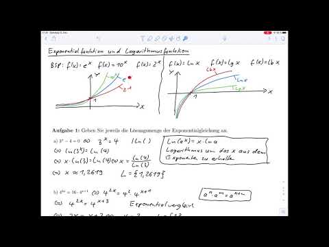 Exercise Sheet 11 – Exponential Equation Problem 1f, k and q