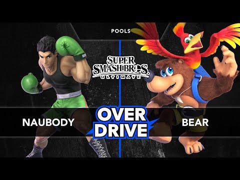 Overdrive SSBU #2 - NauBody (Little Mac) vs Bear (Banjo-Kazooie) (Pools)
