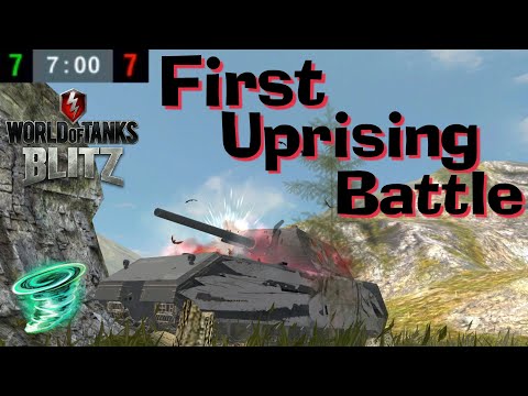 WOT Blitz My First Battle in Uprising