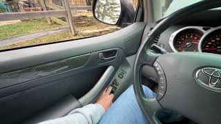 Toyota 4Runner Window Automatic up and down fix