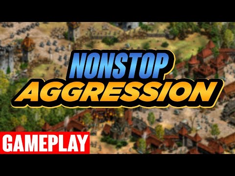 Making It Look EASY With NON-STOP Aggression | AoE2